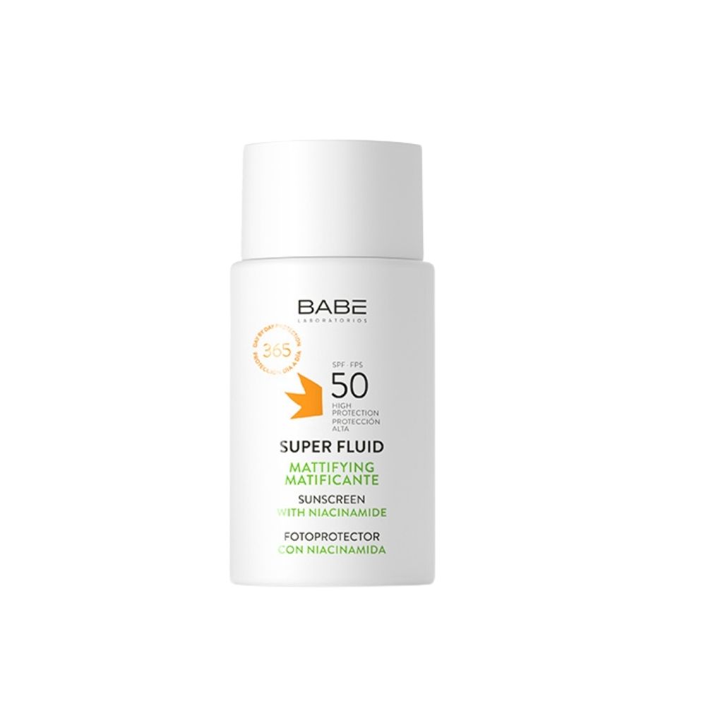 BABE FOTOPROTECTOR FACIAL SUPER FLUIDO MATIFICANTE X 50ML
