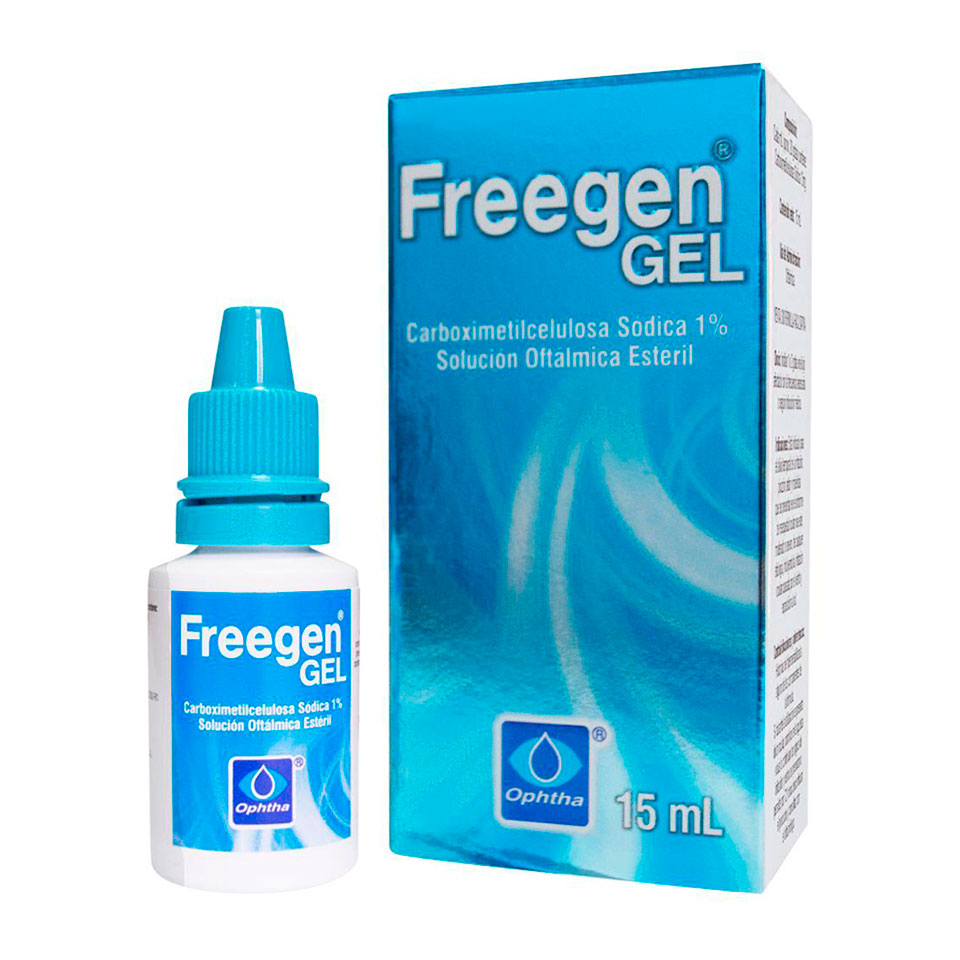 FREEGEN GEL 1% SOL. OFT. FRASCO GOTERO X 15 ML OPHTHA