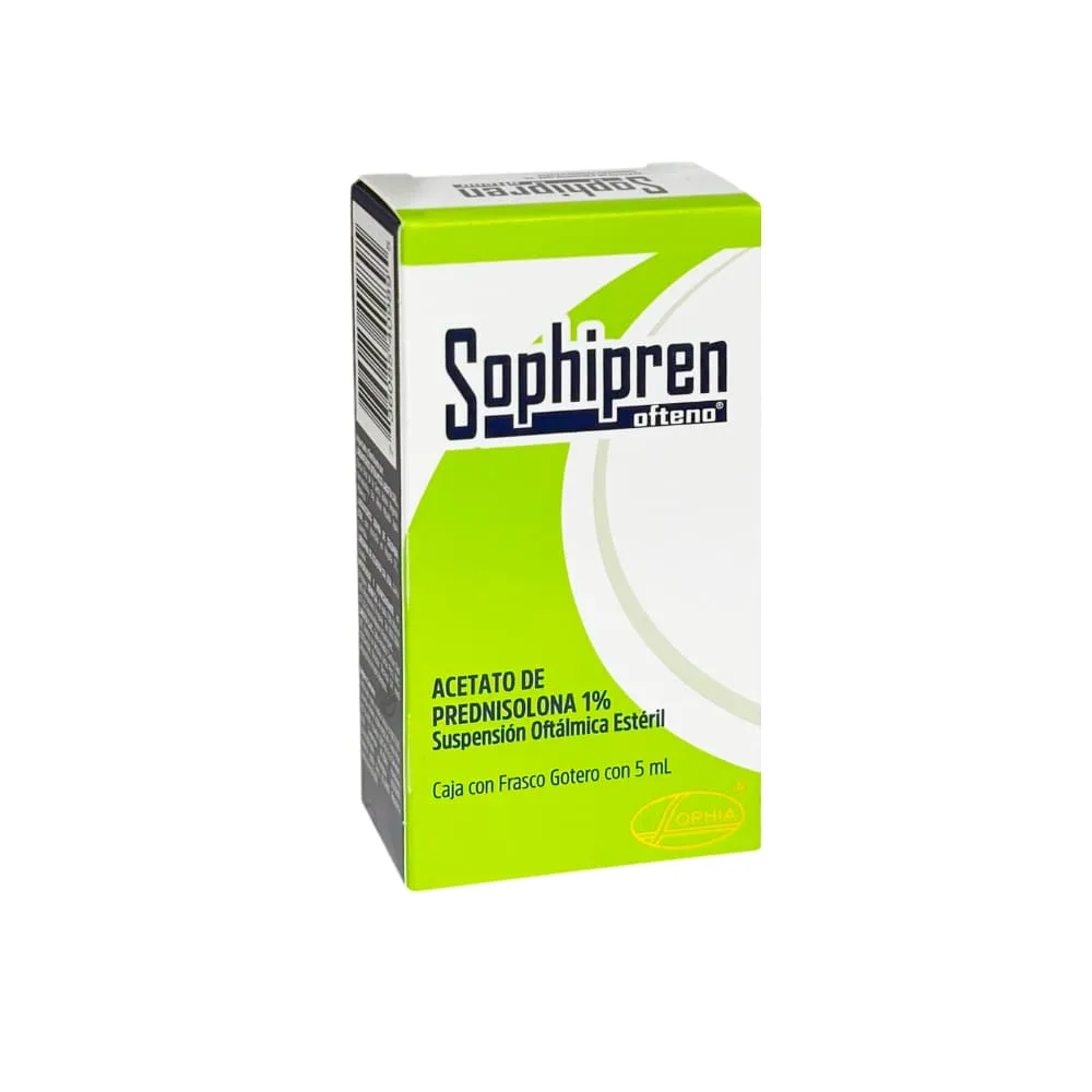 SOPHIPREN OFTENO 1% SUSPENSIÓN OFTÁLMICA FRASCO X 5 ML SOPHIA