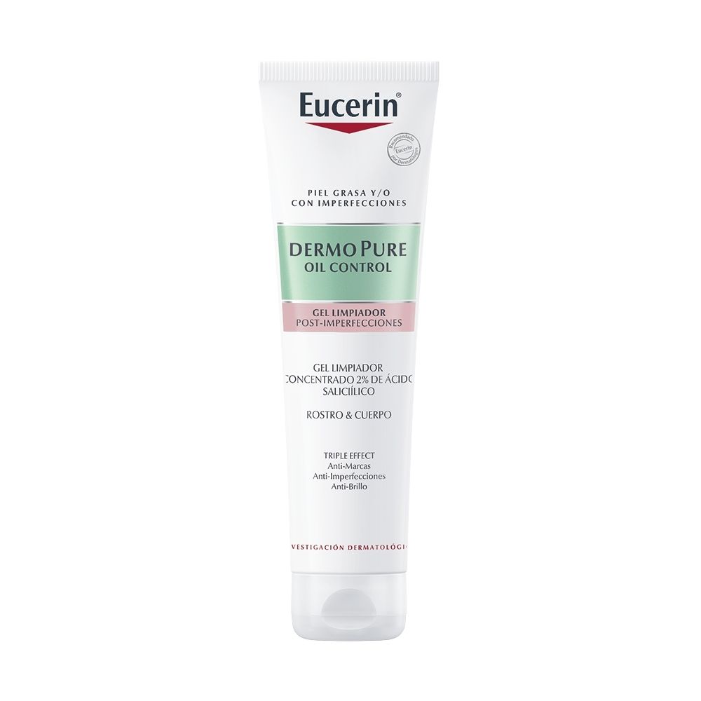 EUCERIN DERMOPURE GEL LIMPIADOR CONCENTRADO TRIPLE EFECTO 150ML
