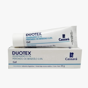 DUOTEX 0.1% + 2.5% GEL CAJA TUBO X 30 G CASSARA