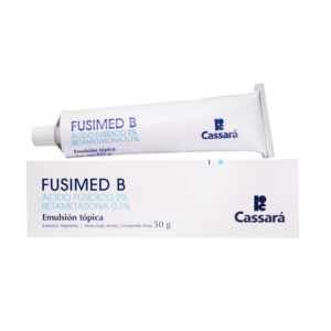 FUSIMED B 2% + 0.1% EMULSIÓN TÓPICA CAJA TUBO X 50 G