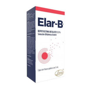 ELAR-B 1.5% SOLUCIÓN OFTÁLMICA FRASCO X 5 ML SOPHIA